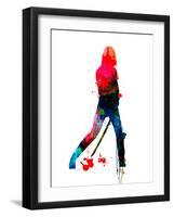 The Bride Watercolor 3-Lora Feldman-Framed Art Print