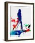 The Bride Watercolor-Lora Feldman-Framed Art Print