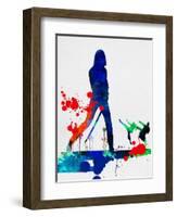 The Bride Watercolor-Lora Feldman-Framed Art Print