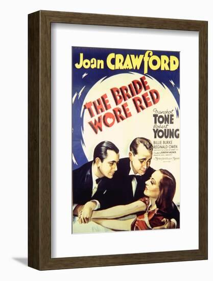 The Bride Wore Red - Movie Poster Reproduction-null-Framed Photo