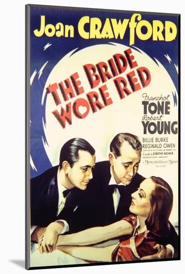 The Bride Wore Red - Movie Poster Reproduction-null-Mounted Photo