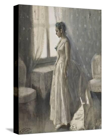 The Bride-Anders Zorn-Stretched Canvas