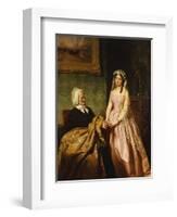 The Bride-John Faed-Framed Giclee Print