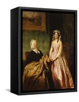 The Bride-John Faed-Framed Stretched Canvas