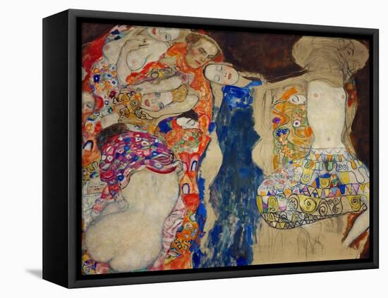 The Bride-Gustav Klimt-Framed Stretched Canvas