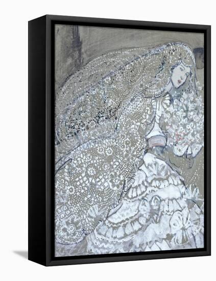 The Bride'-Annie French-Framed Stretched Canvas
