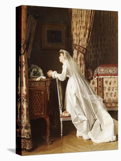 The Bride-Charles Baugniet-Stretched Canvas