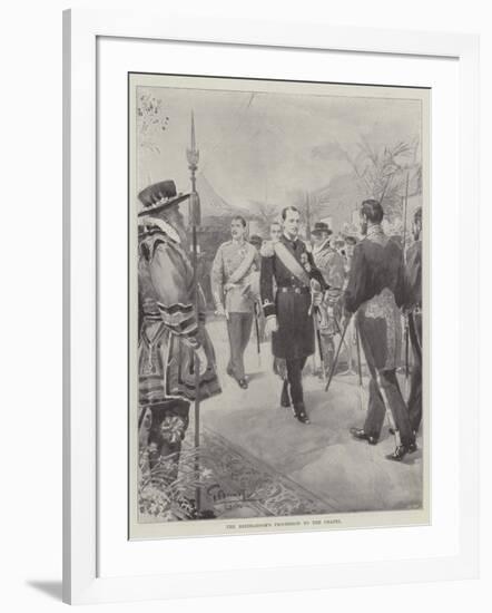 The Bridegroom's Procession to the Chapel-G.S. Amato-Framed Giclee Print