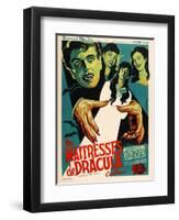 The Brides of Dracula (AKA Les Maitresses De Dracula), 1960-null-Framed Art Print