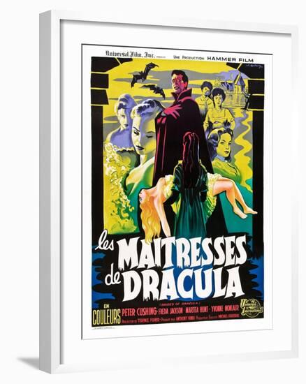 The Brides of Dracula (aka Les Maitresses De Dracula)-null-Framed Art Print