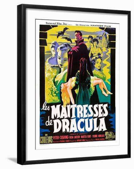 The Brides of Dracula (aka Les Maitresses De Dracula)-null-Framed Art Print