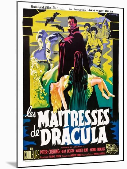 The Brides of Dracula (aka Les Maitresses De Dracula)-null-Mounted Art Print