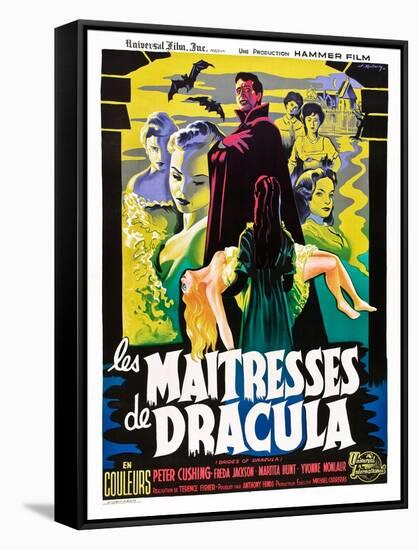 The Brides of Dracula (aka Les Maitresses De Dracula)-null-Framed Stretched Canvas