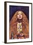 The Bridesmaid-John Everett Millais-Framed Art Print