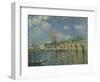 The Bridge, 1871-Alfred Sisley-Framed Giclee Print