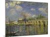 The Bridge, 1871-Alfred Sisley-Mounted Giclee Print