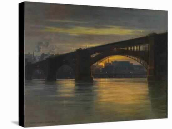 The Bridge, 1903-Frederick Oakes Sylvester-Stretched Canvas