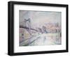 The Bridge, 1928-Paul Signac-Framed Giclee Print