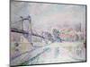 The Bridge, 1928-Paul Signac-Mounted Giclee Print