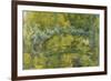 The Bridge across the Lily Pond (Le Passerelle Sur Le Bassin Aux Nymphéas), 1919-Claude Monet-Framed Giclee Print