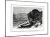The Bridge across the Potomac at Harper's Ferry, West Virginia, USA, 1877-null-Mounted Giclee Print