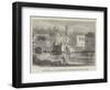 The Bridge at Aberystwith, Destroyed by the Flood-null-Framed Giclee Print