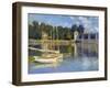 The Bridge at Argenteuil, 1874-Claude Monet-Framed Premium Giclee Print