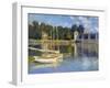 The Bridge at Argenteuil, 1874-Claude Monet-Framed Premium Giclee Print