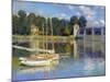 The Bridge at Argenteuil, 1874-Claude Monet-Mounted Premium Giclee Print