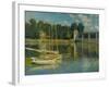 The Bridge at Argenteuil, 1874-Claude Monet-Framed Giclee Print