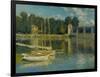 The Bridge at Argenteuil, 1874-Claude Monet-Framed Giclee Print