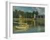 The Bridge at Argenteuil, 1874-Claude Monet-Framed Giclee Print