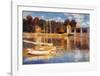 The Bridge at Argenteuil-Claude Monet-Framed Art Print