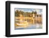 The Bridge at Argenteuil-Claude Monet-Framed Art Print