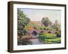 The Bridge at Boigneville, c.1894-Jean Baptiste Armand Guillaumin-Framed Giclee Print