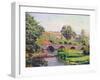 The Bridge at Boigneville, c.1894-Jean Baptiste Armand Guillaumin-Framed Giclee Print