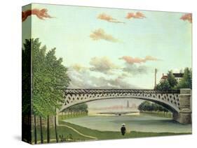 The Bridge at Charenton, France-Henri Rousseau-Stretched Canvas