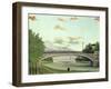 The Bridge at Charenton, France-Henri Rousseau-Framed Giclee Print