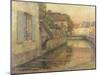 The Bridge at Gisors-Henri Eugene Augustin Le Sidaner-Mounted Giclee Print