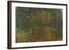 The Bridge at Giverny, 1918-Claude Monet-Framed Giclee Print