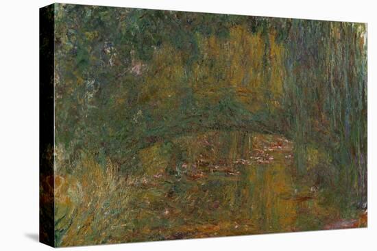 The Bridge at Giverny, 1918-Claude Monet-Stretched Canvas