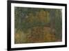 The Bridge at Giverny, 1918-Claude Monet-Framed Premium Giclee Print