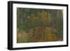 The Bridge at Giverny, 1918-Claude Monet-Framed Giclee Print