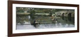 The Bridge at Grez, 1883-Sir John Lavery-Framed Giclee Print