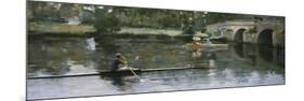 The Bridge at Grez-Sir John Lavery-Mounted Premium Giclee Print