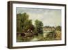 The Bridge at Henley-On-Thames-Frederick Waters Watts-Framed Giclee Print