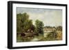 The Bridge at Henley-On-Thames-Frederick Waters Watts-Framed Giclee Print