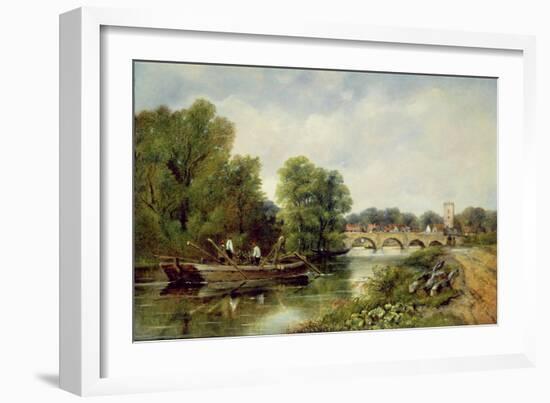 The Bridge at Henley-On-Thames-Frederick Waters Watts-Framed Giclee Print