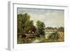 The Bridge at Henley-On-Thames-Frederick Waters Watts-Framed Giclee Print