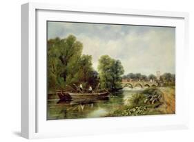 The Bridge at Henley-On-Thames-Frederick Waters Watts-Framed Giclee Print